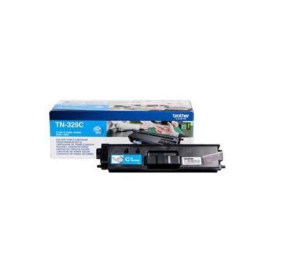 Brother TN329C cyan toner 6.000 sider - TN329C - original