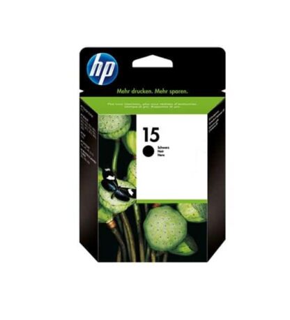 HP 15 sort blækpatron 25ml - C6615DE - original