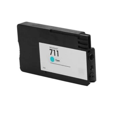 HP 711 cyan blækpatron 28ml - Kompatibel