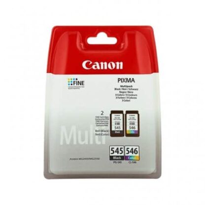 Multi pack! Canon PG-545/CL-546 1 x Sort 1 x Farve blækpatron - 8287B005 - original