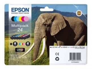 Multi pack! Epson 24 BK-C-M-Y blækpatron 29