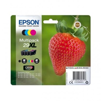Multi pack! Epson 29XL BK-C-M-Y blækpatron 30