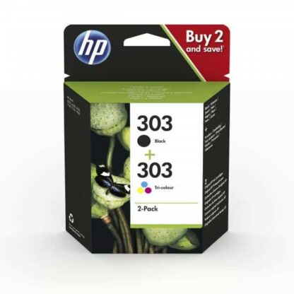 Multi pack! HP 303 BK-C-M-Y blækpatron 8 ml - 3YM92AE - original