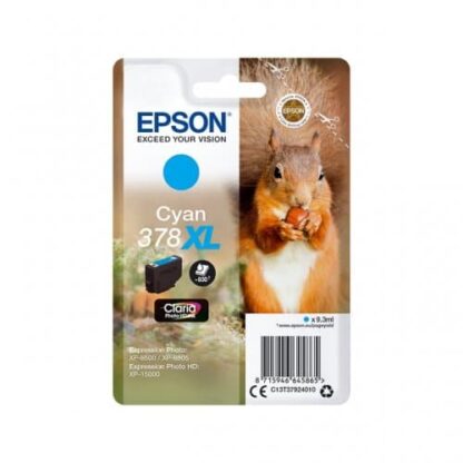 Epson 378XL cyan blækpatron 9