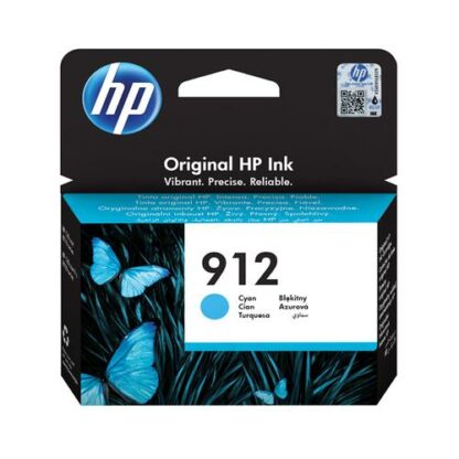 HP 912 cyan blækpatron 3 ml |3YL77AE| original