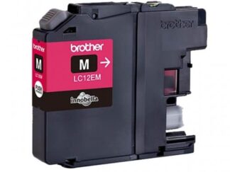 Brother LC12EM magenta blækpatron 1200 sider original - LC12EM