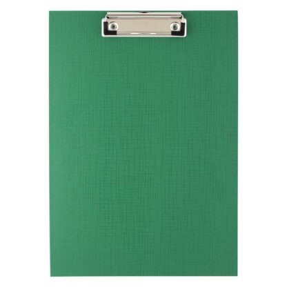 Clipboard A4 grøn med klemme