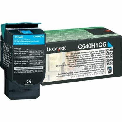 Lexmark C540A1CG cyan tonerkassett 1.000 sidor - original C540A1CG