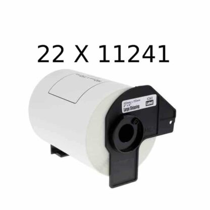 Brother 22 st. DK11241 fraktetiketter - 22 x 200 st. - 102 x 152mm - Kompatibel - DK11241