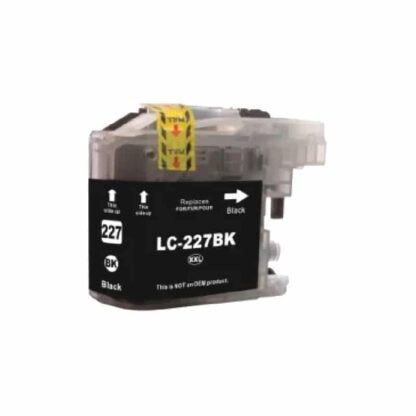 Brother LC227XLBK svart bläckpatron 1200 sidor - Kompatibel - LC227XLBK