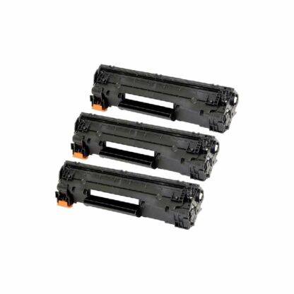 HP 83X Rabattpaket! 3 st. svart tonerkassett 6.600 sidor totalt - Kompatibel - CF283X