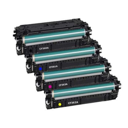 Rabattpaket! HP 508A - 4 färg BK-C-M-Y - Kompatibel - 508A - 21.000 sidor