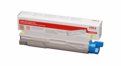 Oki 43459369 gul toner 2500 sidor 43459369 - original