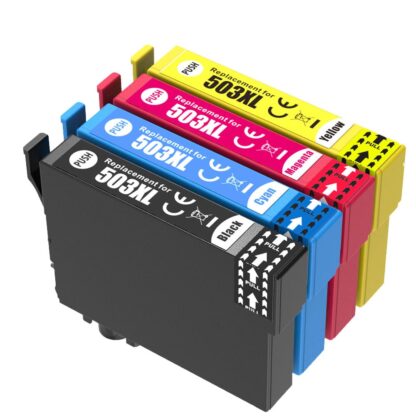 Rabattpaket! Epson 503XL BK-C-M-Y bläckpatron 54 ml Kompatibel