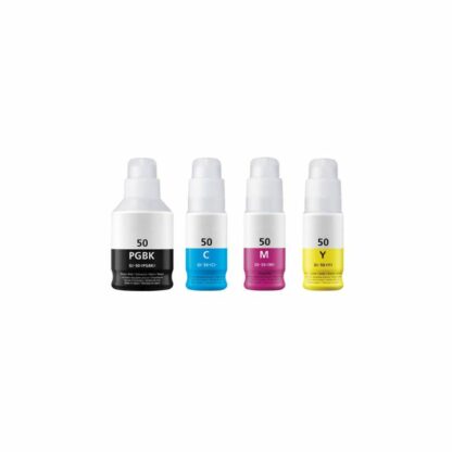 Rabattpaket! Canon GI50 – 380 ml – BK-C-M-Y – Kompatibel