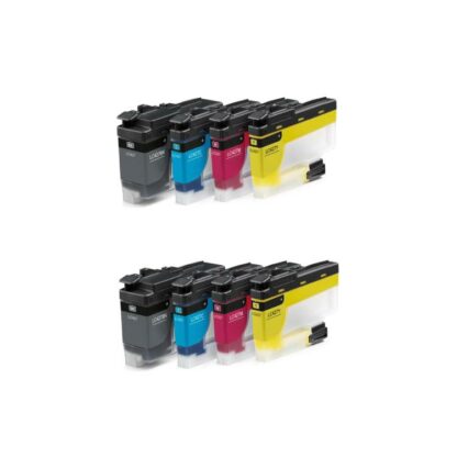 Brother LC426 - 2 x 4 färg BK-C-M-Y - Kompatibel - LC426 - 15.000 sidor
