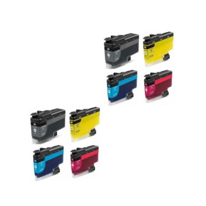 Brother LC426XL - 2 x 4 färg BK-C-M-Y - Kompatibel - LC426XL - 42.000 sidor