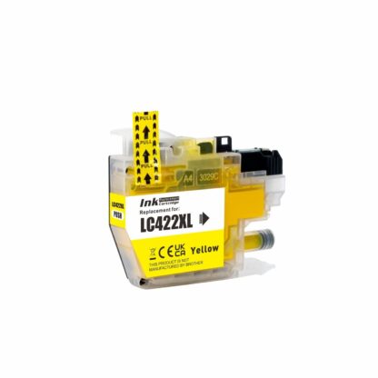 Brother LC422XLY gul bläckpatron 1.500 sidor - Kompatibel - LC422XLY