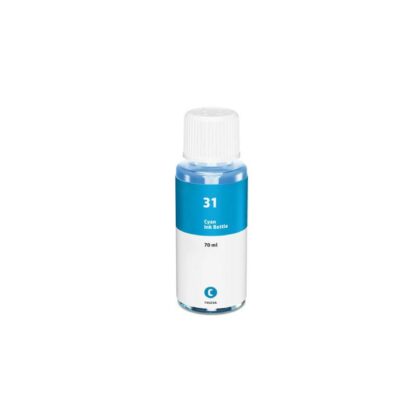 HP 31 cyan bläckpåfyllning 70 ml - kompatibel 1VU26AE