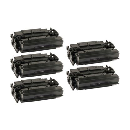 Rabattsats! HP 89Y - 5 st svart toner 100.000 sidor - kompatibel 1 färger