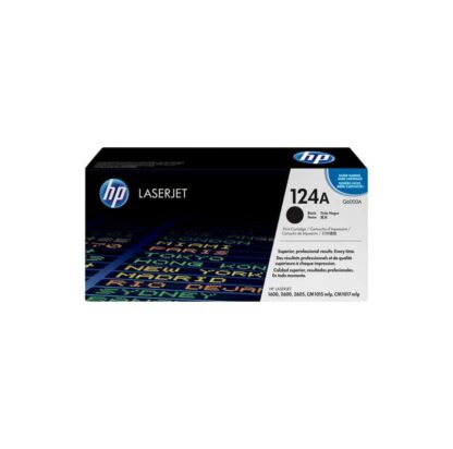 HP 124A svart toner 2.500 sidor - original Q6000A