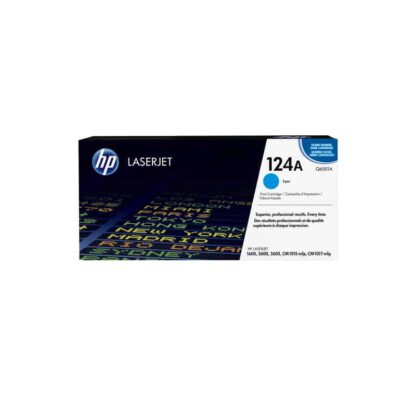 HP 124A cyan toner 2.500 sidor - original Q6001A