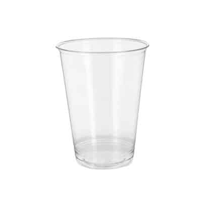 Biologiskt nedbrytbart glas 200 ml 100 st av majsmjöl