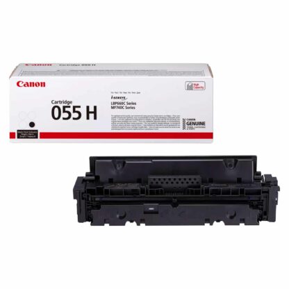Canon 055H svart toner 7.600 sidor - Original - 3020C002