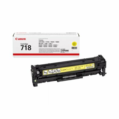 Canon 718 gul toner 2.900 sidor 2659B002 - original