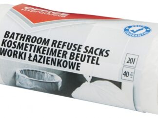 Soppåsar Vita 20L 40 St. För Badrum 1 st.