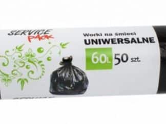 Soppåsar 60 liter svart HDLD 50 st.