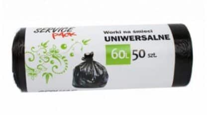 Soppåsar 60 liter svart HDLD 50 st.