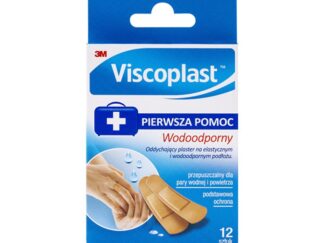 Vattentäta plåster VISCOPLAST, färgmix, 12 st., 1 st.