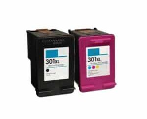 Rea-paket! HP 301XL – 1 x Svart 1 x Färg – Kompatibel – HP 301 XL – 33 ml